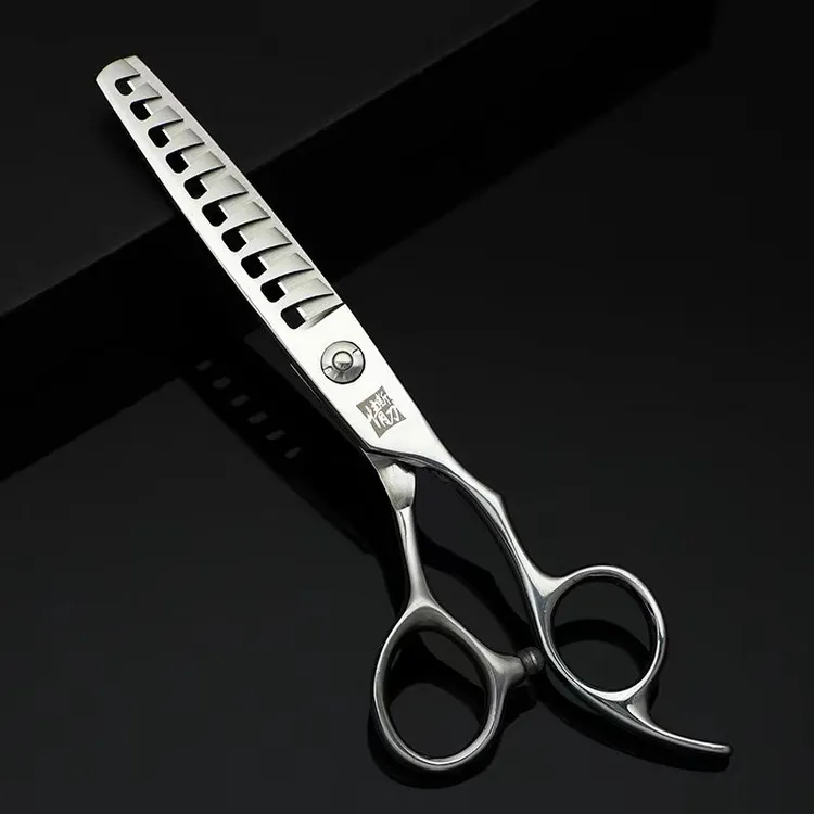 理发师专用美发剪刀胖胖剪弯剪鱼骨牙剪大下发量碎发发廊剪头发剪