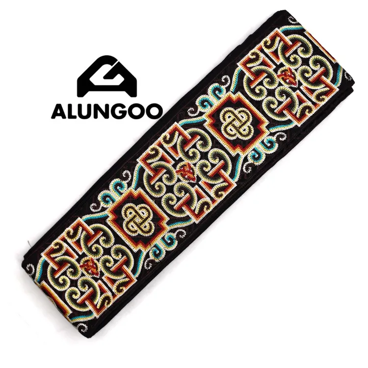 蒙古袍腰带蒙古腰带纯刺绣高档腰带情侣款