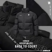 UH BALLER美式蓬松运动棉服男宽松保暖加厚外套休闲篮球训练棉衣