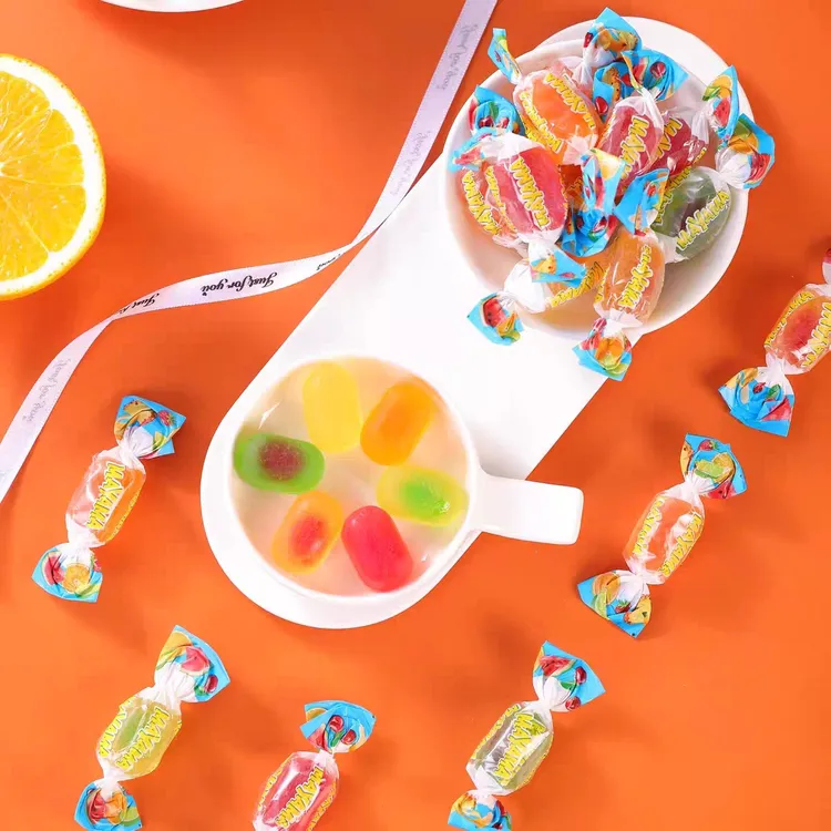 俄罗斯进口多口味混合夹心爆浆水果味软糖香甜可口