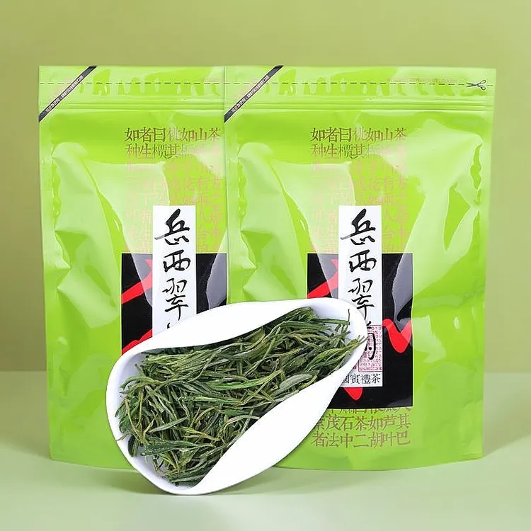 徽芽茶叶绿茶2025新茶岳西翠兰雨后500g高山清香翠绿好茶耐冲泡