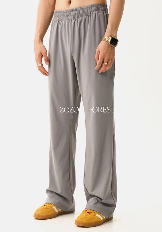 ZOZOFOREST【3115】高弹韧性冰皮凉感弯刀4.0运动训练微喇休闲裤