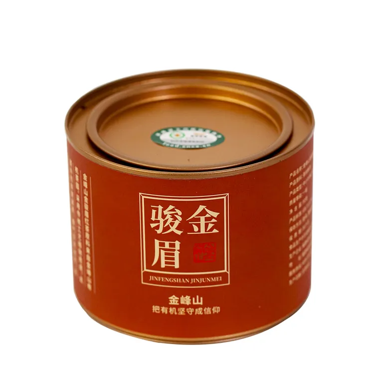 JinFengShan/金峰山金骏眉  小圆罐50克  口粮有机红茶  蜜香红茶