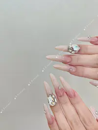MM【8*12高品鸽子蛋成品堆钻】美甲钻钻球堆堆钻新款简约流行超闪
