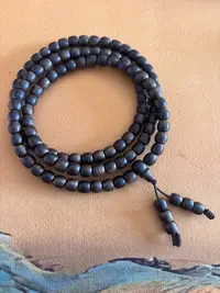 越南芽庄白棋楠沉香108粒桶珠沉水多样性随机发一条