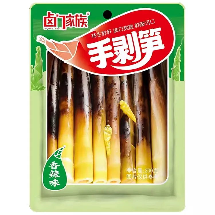 卤门家族24年新笋开袋即食新鲜手剥笋香辣味鲜嫩脆笋小吃解馋脆爽