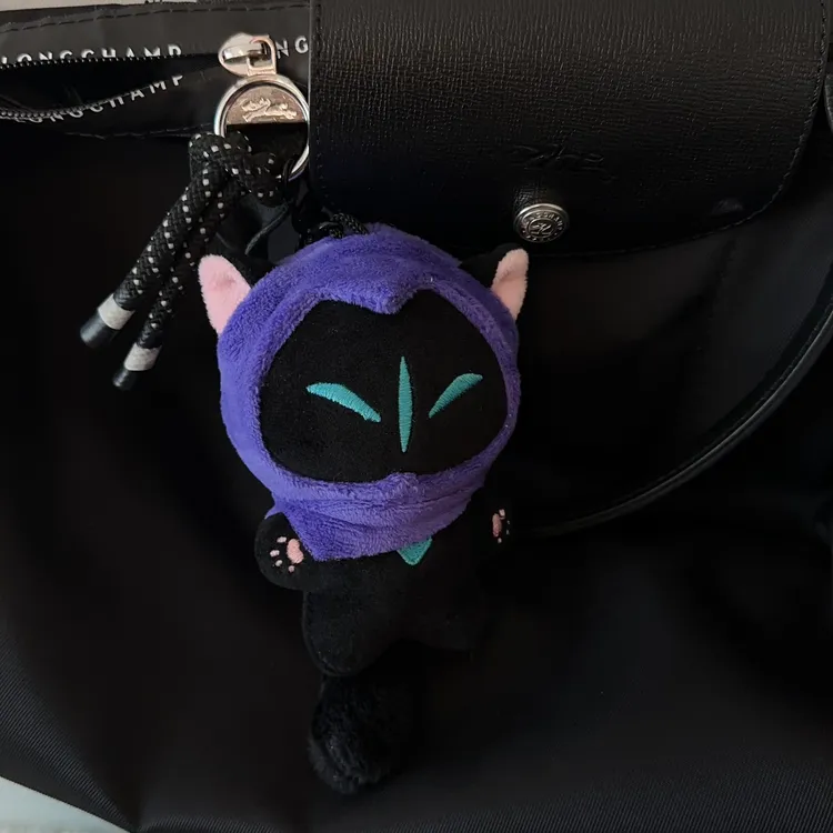 【无畏契约】幽影欧门猫猫瓦罗兰特挂件OMEN玩偶同人周边毛绒