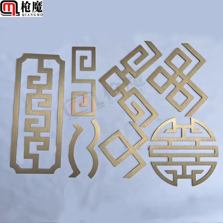 新中式铝合金成型木门装饰角花