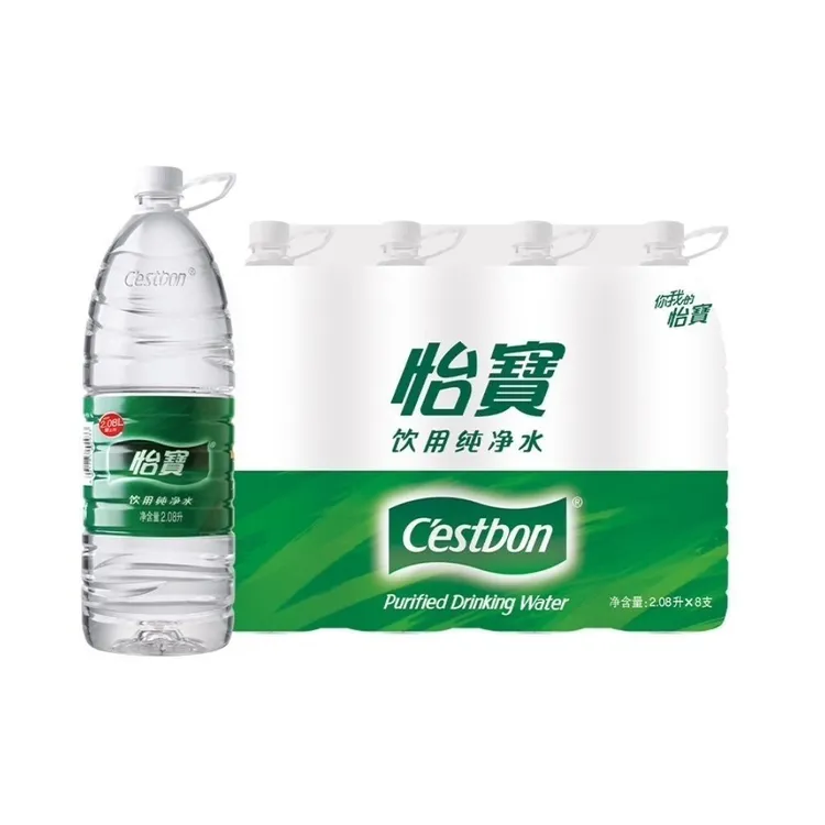 怡宝饮用水2.08L*8瓶塑膜大包装家庭办公专用