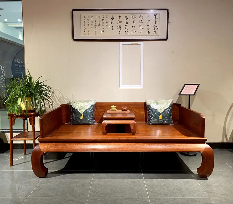 大果紫檀，罗汉床，