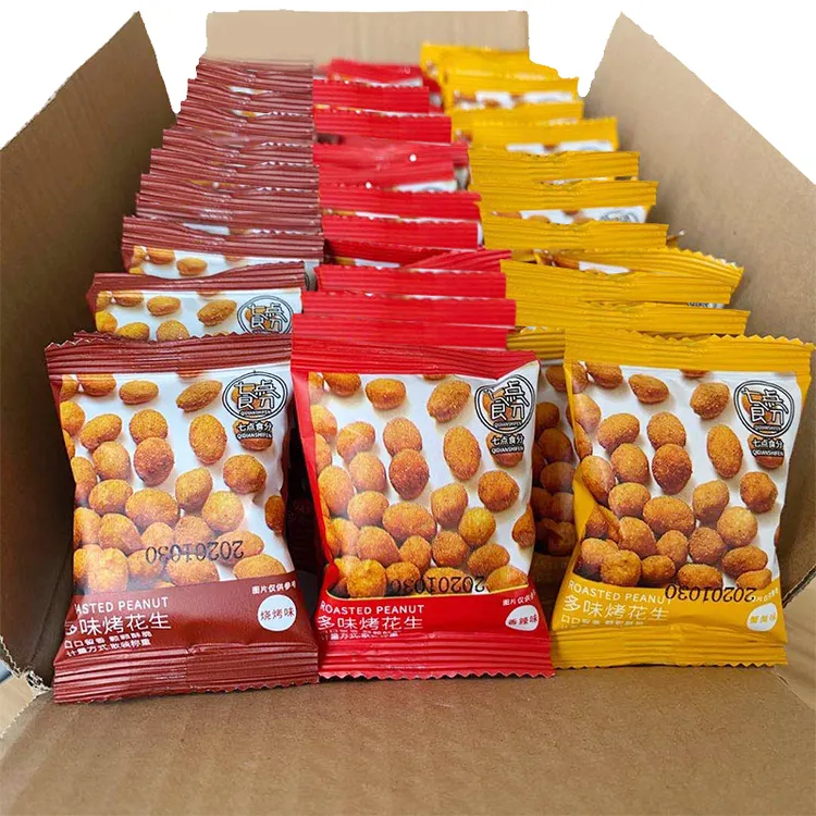 【七点食分】多味花生酒鬼花生米小吃休闲食品炒货脆皮下酒散装