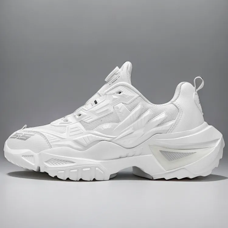 EXR免系鞋带潮流四季时尚百搭潮鞋厚底增高休闲网面老爹鞋