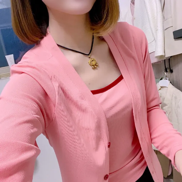 开衫两件套套装自留款