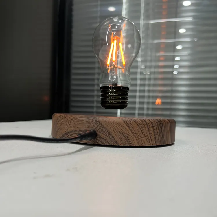 磁悬浮灯泡小众高级生日礼物小夜灯，氛围灯创意居家摆件。