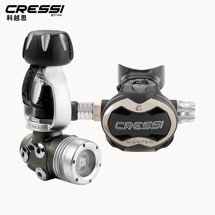 意大利CRESSI T10-SC Master潜水呼吸调节器一级头二级头水肺潜水