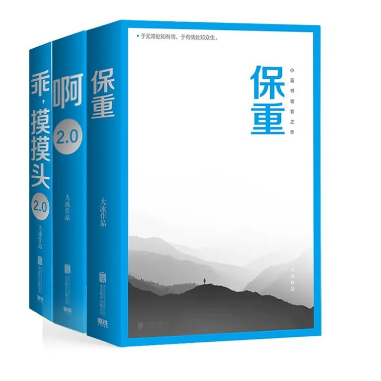 磨铁【大冰3册】保重+啊2.0+乖,摸摸头2.0 畅销书作者大冰著.