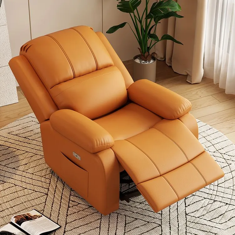 头等太空沙发舱家用客厅美甲美容多功能可躺电动按摩懒人摇摇椅子