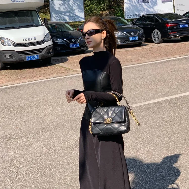 2024秋冬新款时尚休闲裤气质显瘦宽松直筒洋气百搭长裤阔腿女裤