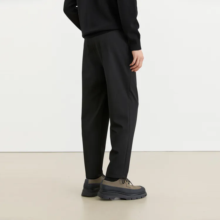 太平鸟男装锥形休闲裤休闲百搭四面弹高弹力西裤男士BWGBD4296