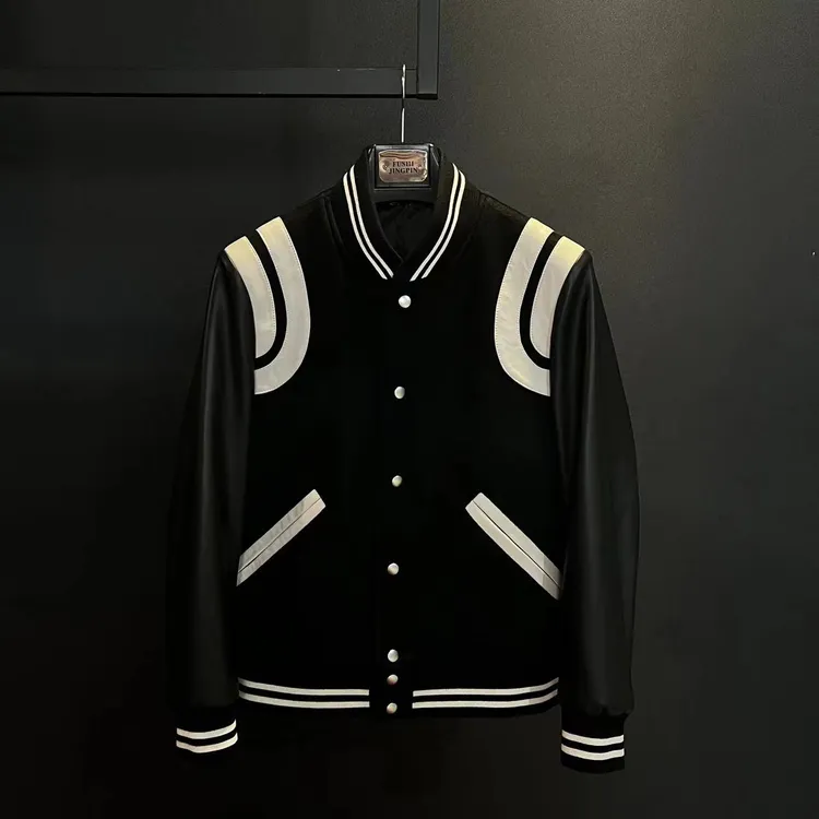 ZA YALIFFC 2366 青年棒球服外套ins潮牌夹克美式vibe高街上衣