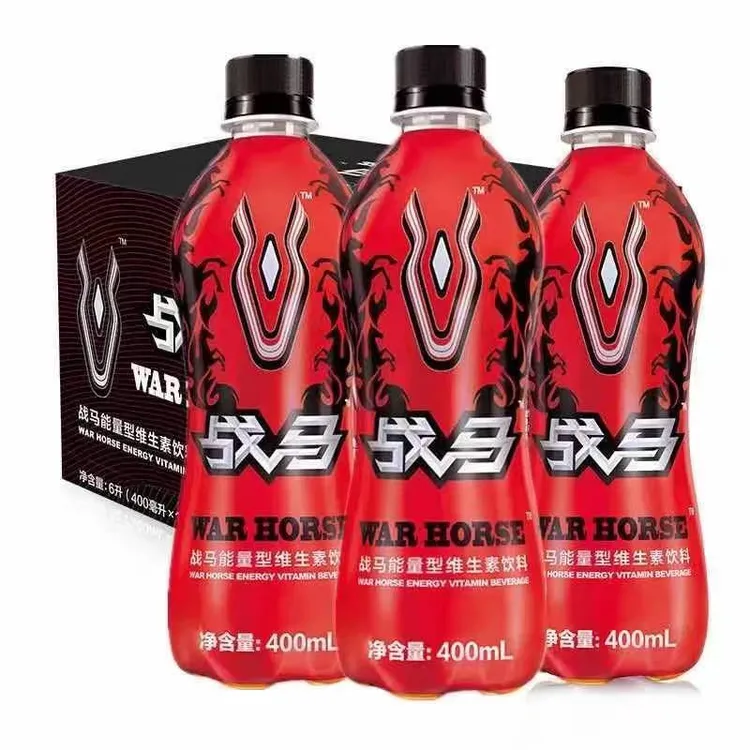 400ml*15瓶装战马能量维生素牛磺酸运动功能补充饮料一整箱批发