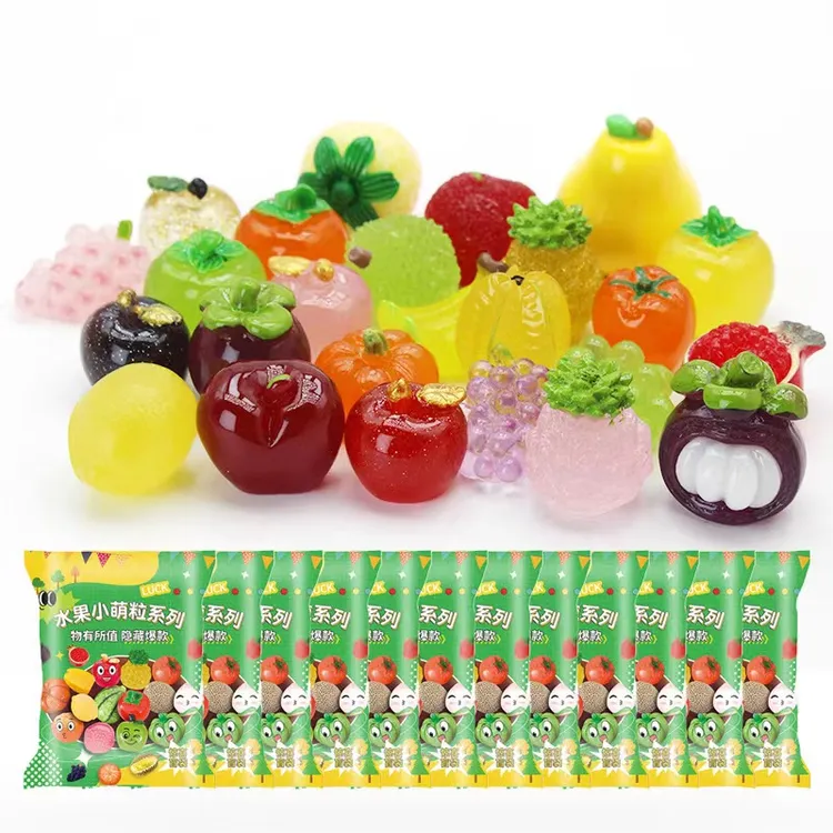 【盲袋】惊喜蔬果小萌粒仿真手工diy树脂饰品潮流玩具水果盲袋
