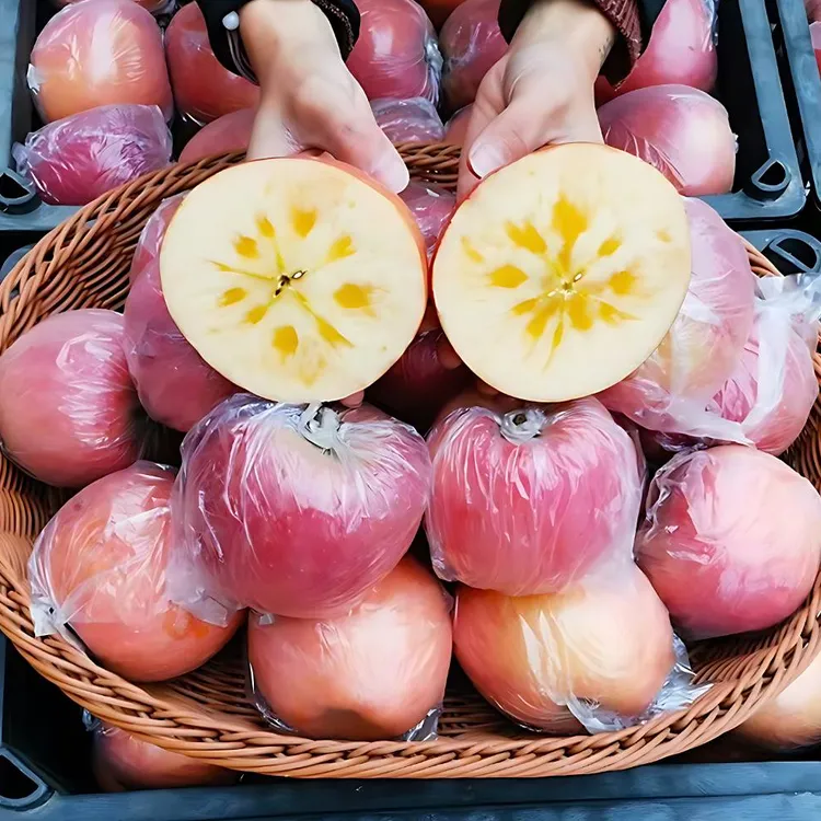 【黄土高坡红富士苹果】山西冰糖心苹果新鲜脆甜5斤9斤皮薄肉嫩