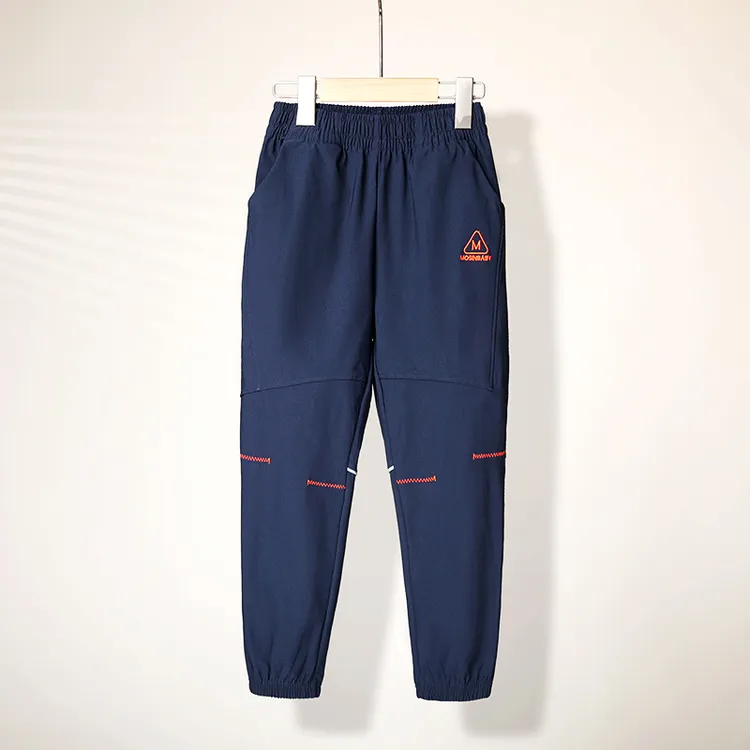 儿童运动裤儿童裤子男童女童冲锋裤运动裤童装加绒中男孩秋装