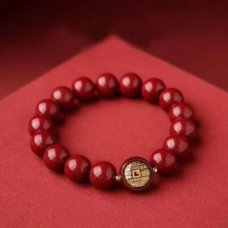 非金属手链 （王恒专属）传统文化红砂手串手链礼品10mm