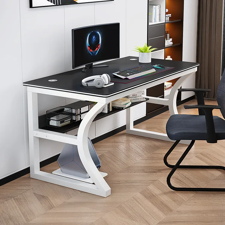 华菲丽电脑桌台式书桌简易办公桌简约家用桌子卧室出租房写字台