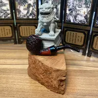 165纯手工石楠木烟斗