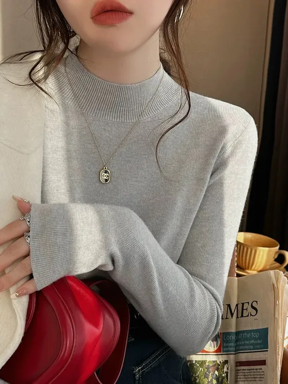 【自助】半高领秋冬打底衣