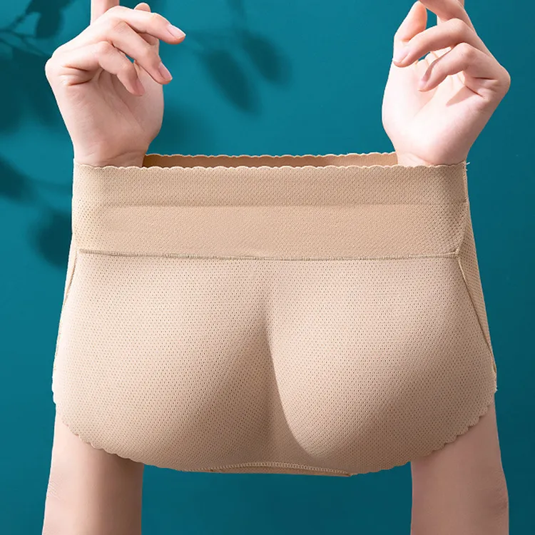 假屁股提臀内裤女自然透气美臀款翘臀神器蜜桃臀丰臀加垫臀部塑形
