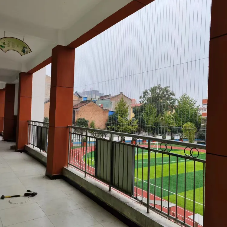 西安隐形防护网防盗网定制材料批发白色灰色