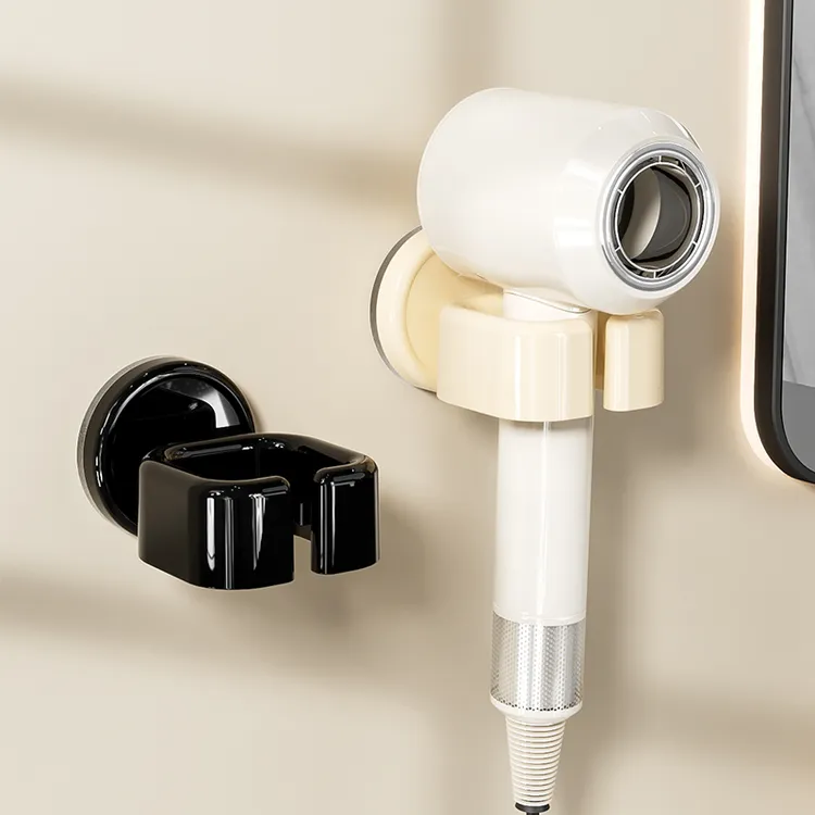 吸盘懒人电吹风机置物架壁挂免打孔卫生间浴室挂风筒支架收纳神器