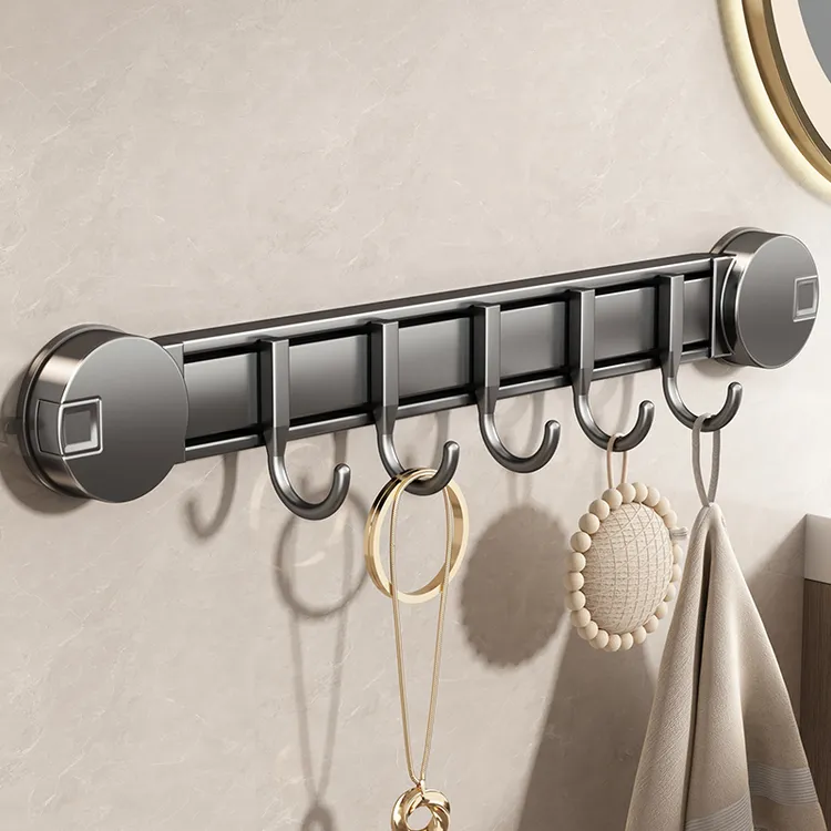 优勤吸盘挂钩真空强力承重置物架钩子壁挂免打孔浴室挂钩门后收纳