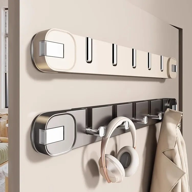 优勤吸盘门后挂钩挂衣架免打孔强力承重壁挂收纳入户门粘钩置物架