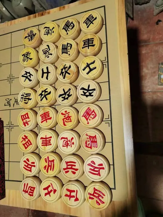 黄杨木象棋四公分 比赛用棋 礼品 收藏 象甲联赛实木排谱公园下棋