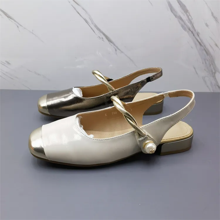 工厂撤柜真皮女鞋2024夏季新款韩版休闲简约包头低跟魔术贴女凉鞋