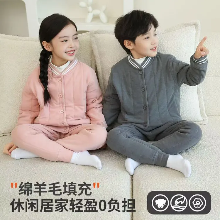 女童棉服冬季校服内搭神器儿童外套加绒女中大童棉袄2024新款洋气