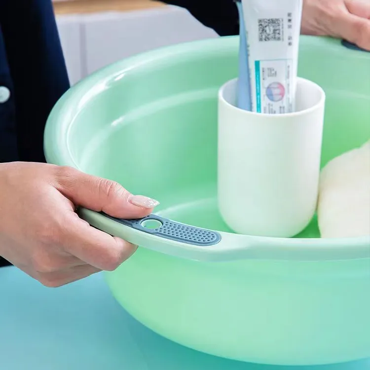 塑料家用防摔耐用可爱少女私处脸盆泡脚大号加厚洗脸盆学生宿舍
