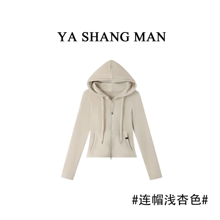连帽锁温热循环进口加厚德绒高品质百搭外套 2024883