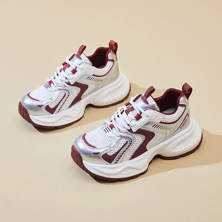 网红老爹鞋女2024秋季新款韩版时尚潮流厚底运动单鞋休闲阿甘鞋女