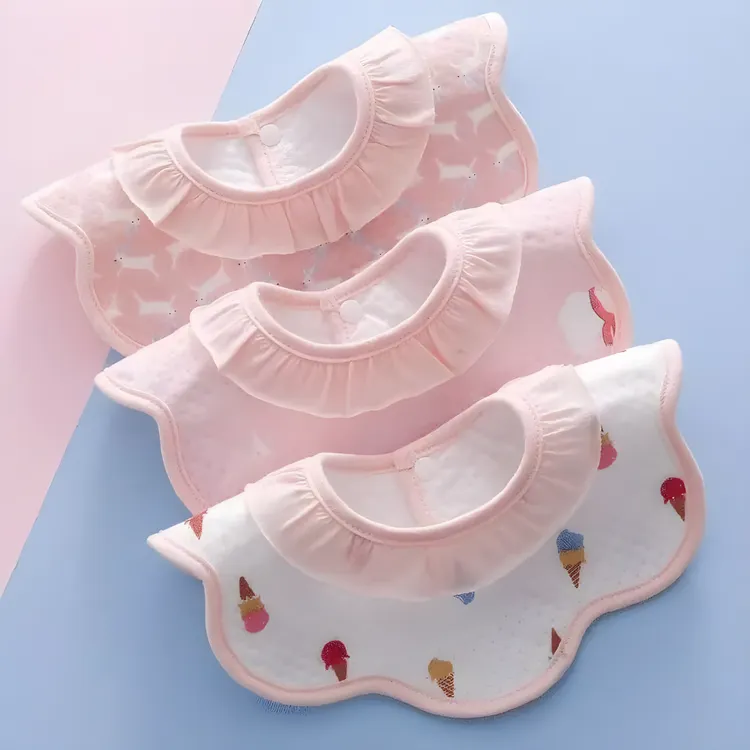 围嘴口水巾新生儿用品宝宝口水巾婴儿0-1口水围兜防水吸水围兜