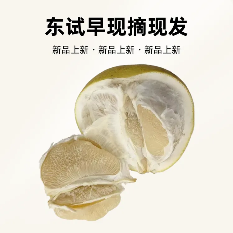 傣柚2025东试早甜柚子树熟泰柚 食用柚子西双版纳云南爆汁