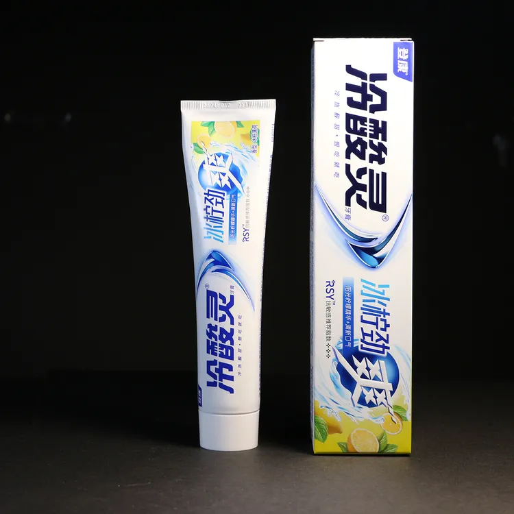 冷酸灵冰柠劲爽清新口气牙膏