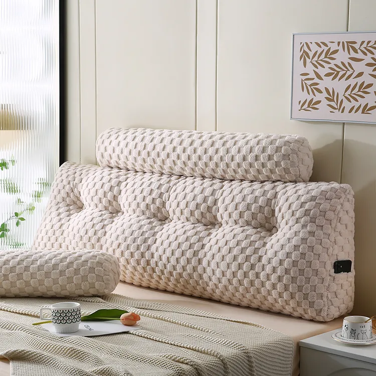 三角大靠背床头靠垫靠枕床上软包北欧卧室榻榻米床靠护腰床靠背垫