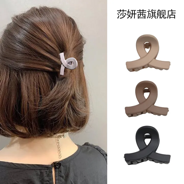 短烫发发夹短发留长过渡期器小抓夹后脑勺发夹半扎发神适合发量少