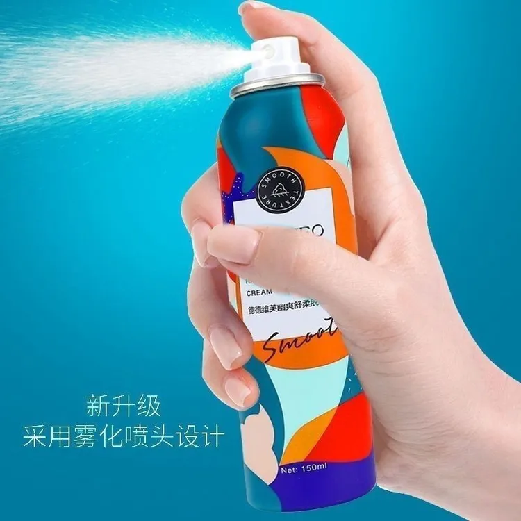脱毛膏男女士通用脱毛喷泡沫tazlik purkima
