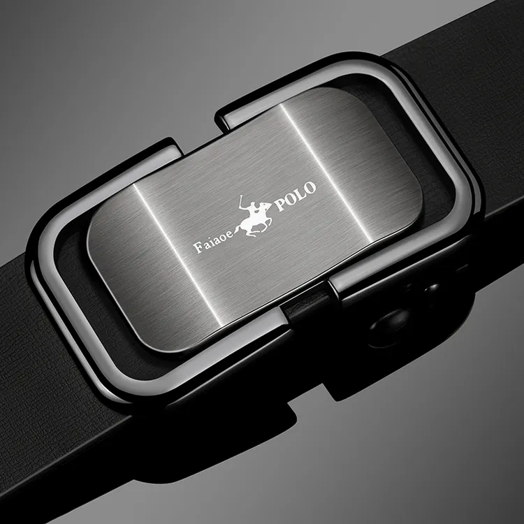 男士皮带自动轻奢高档腰带休闲中老年时尚商务百搭潮流裤腰带